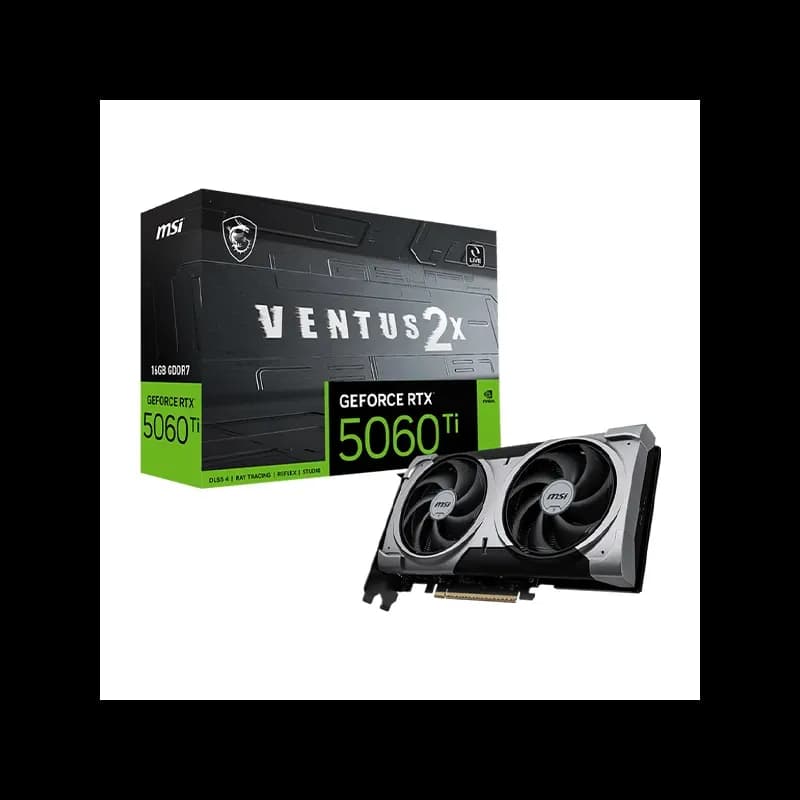 MSI GeForce RTX 5060 Ti 16Go GDDR7 VENTUS 2X PLUS