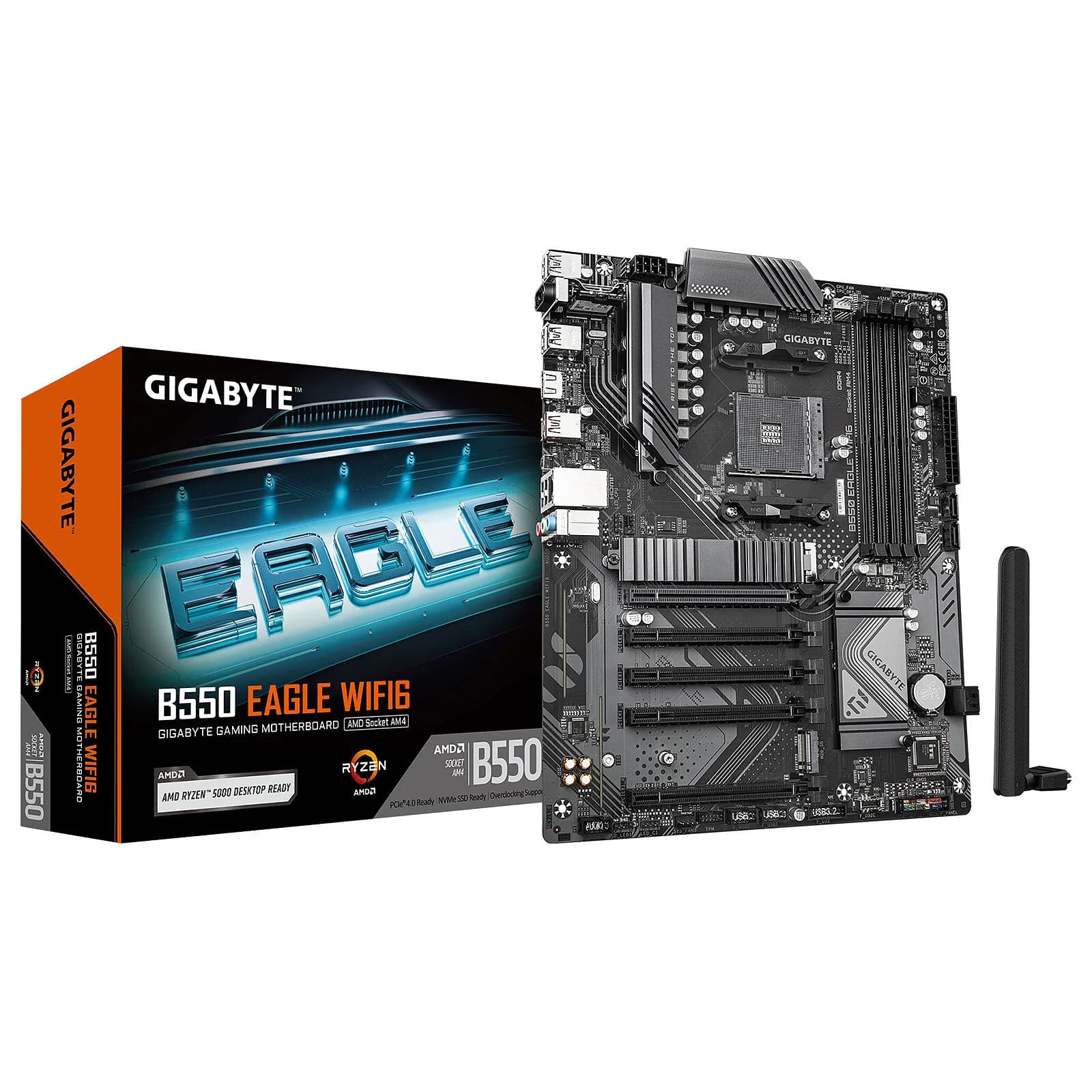 Carte mère GIGABYTE B550 EAGLE WIFI6 (Socket AM4)