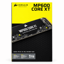 SSD Corsair Force MP600 CORE XT 1TB NVMe - M.2 2280 PCIe Gen 4